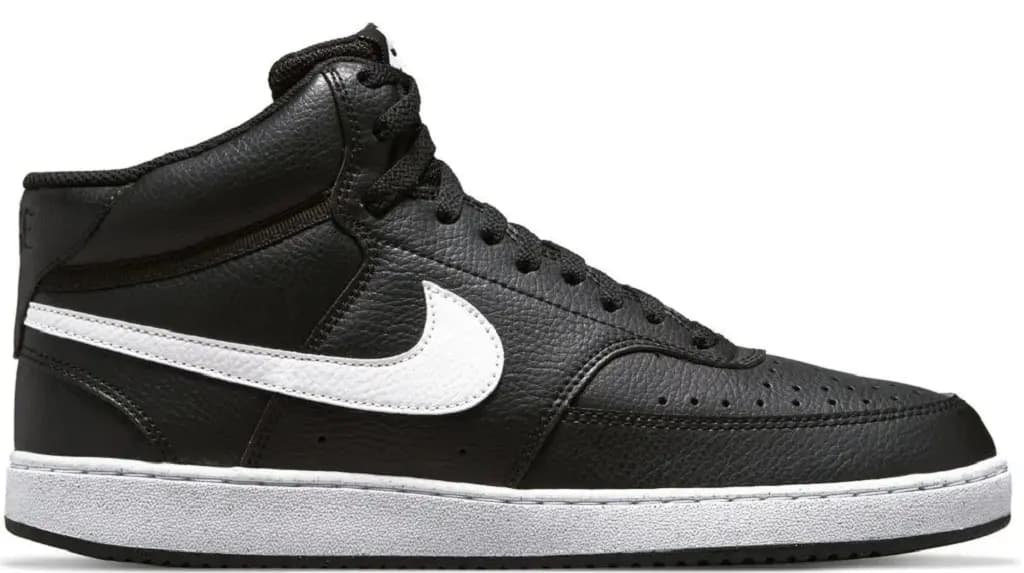 Giày Nike Court Vision Mid Next Nature 'Black White' DN3577-001 Giày Nike Court Vision Mid Next Nature 'Black White' DN3577-001
