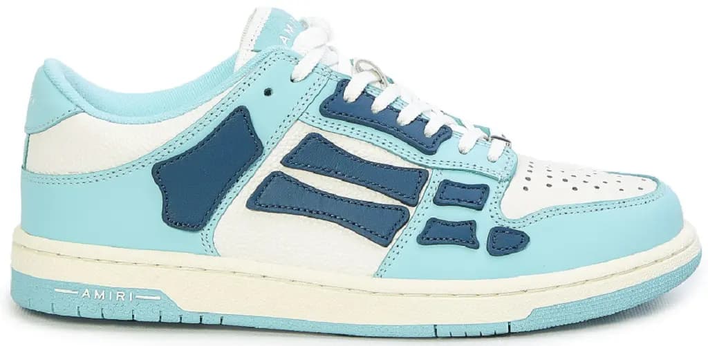 Giày Amiri Skel Top Low 'Light Blue' PF23MFS025-533 Giày Amiri Skel Top Low 'Light Blue' PF23MFS025-533