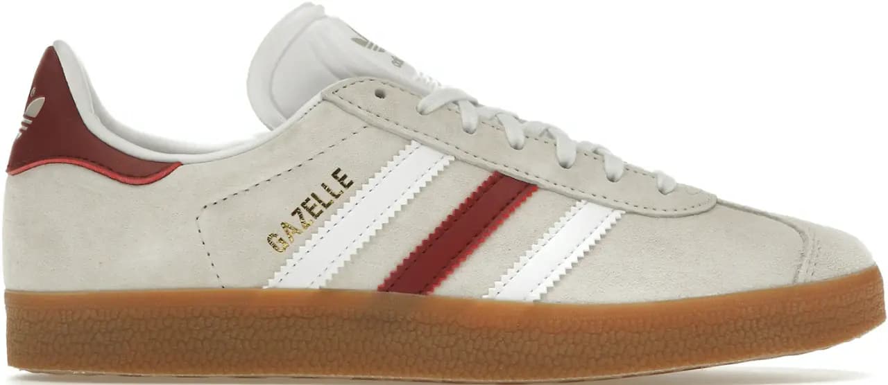 Giày Adidas Gazelle 'Aluminum Collegiate Burgundy' IG0672 Giày Adidas Gazelle 'Aluminum Collegiate Burgundy' IG0672