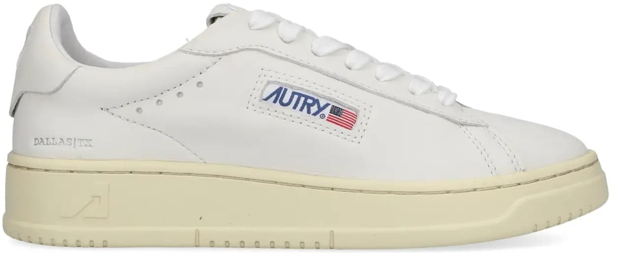 Giày Autry Dallas Low Goatskin 'White' ADLW-GG01 Giày Autry Dallas Low Goatskin 'White' ADLW-GG01