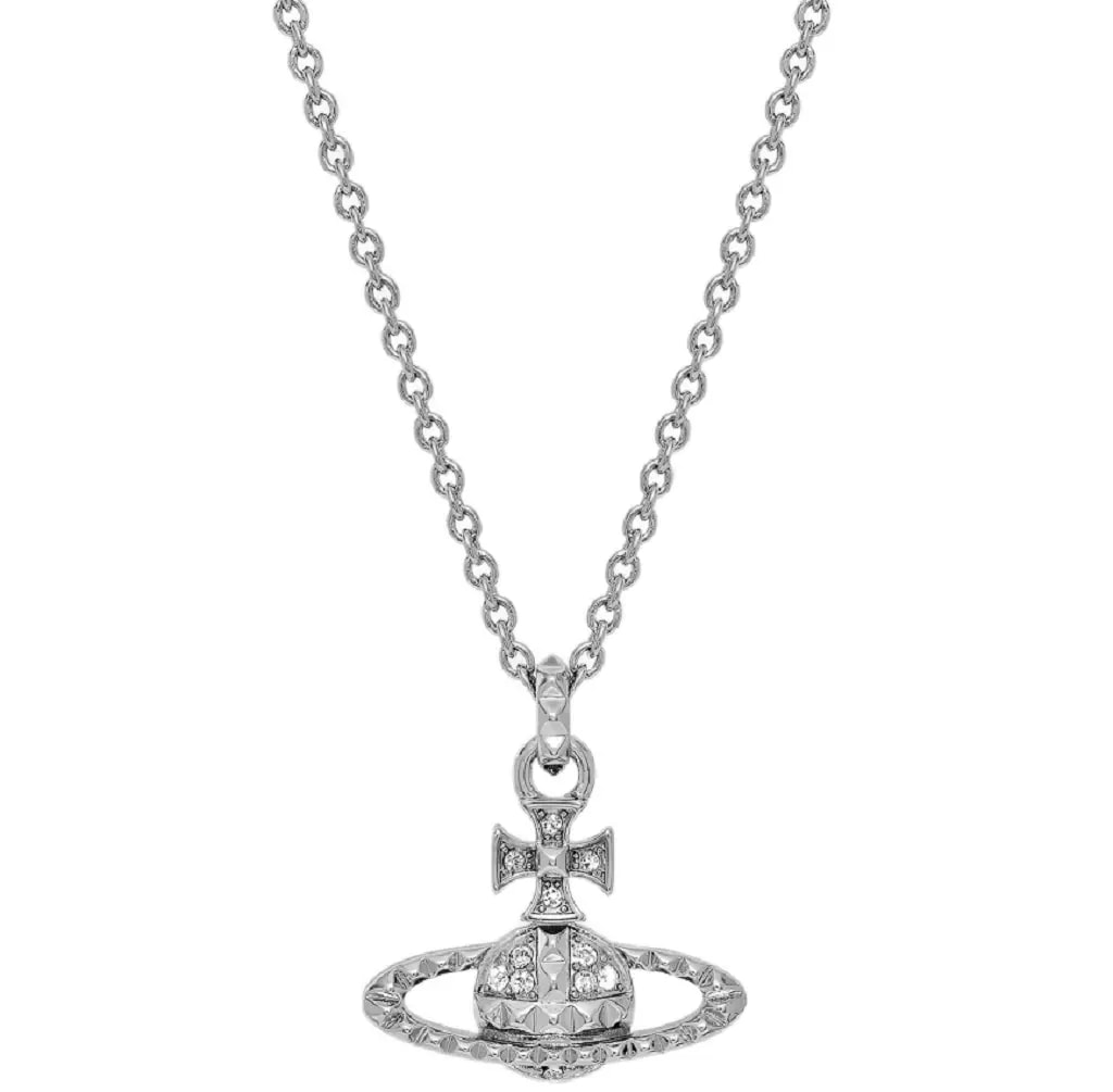 Vòng Cổ Vivienne Westwood Mayfair 'Silver' 63020052W110W110 Vòng Cổ Vivienne Westwood Mayfair 'Silver' 63020052W110W110
