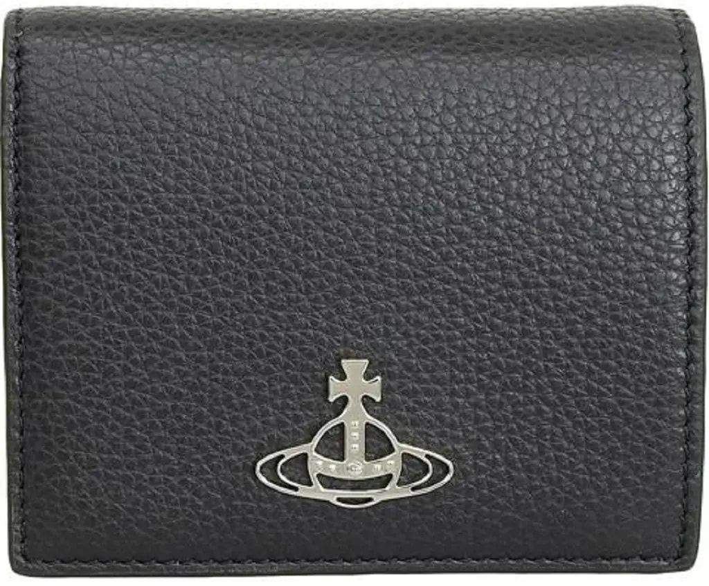 Ví Vivienne Westwood Grain 'Black' 51010024L001JN401 Ví Vivienne Westwood Grain 'Black' 51010024L001JN401