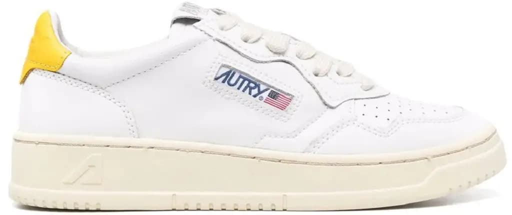 Giày Autry Medalist Low 'White Yellow' AULW-LL30 Giày Autry Medalist Low 'White Yellow' AULW-LL30