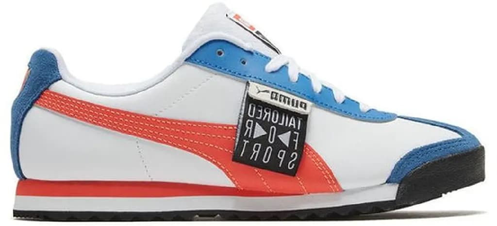 Giày Puma Roma Classic Sports 'White Blue' 371614-02 Giày Puma Roma Classic Sports 'White Blue' 371614-02