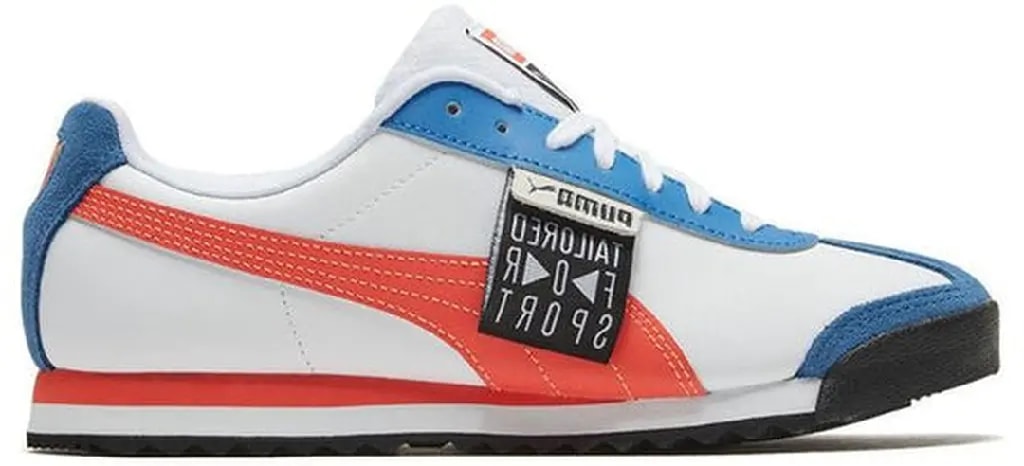 Giày Puma Roma Classic Sports 'White Blue' 371614-02 — kich-thuoc: 36 Giày Puma Roma Classic Sports 'White Blue' 371614-02 — kich-thuoc: 36
