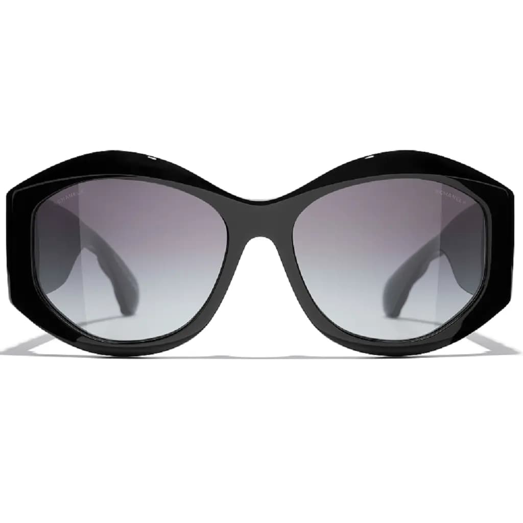 Kính Channel Oval Sunglasses 'Grey' A71515-X01081-S6016 Kính Channel Oval Sunglasses 'Grey' A71515-X01081-S6016