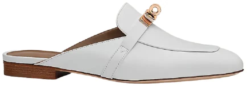 Giày Hermes Oz Mule 'Blanc' H212101Zv90370 Giày Hermes Oz Mule 'Blanc' H212101Zv90370