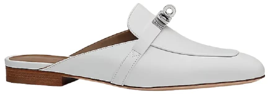 Giày Hermes Oz Mule 'Blanc' H212296Zv02350 Giày Hermes Oz Mule 'Blanc' H212296Zv02350