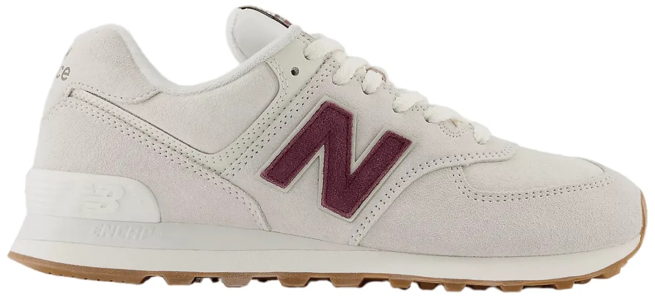 Giày New Balance 574 'Bone Burgundy' U574NOW — kich-thuoc: 45 Giày New Balance 574 'Bone Burgundy' U574NOW — kich-thuoc: 45