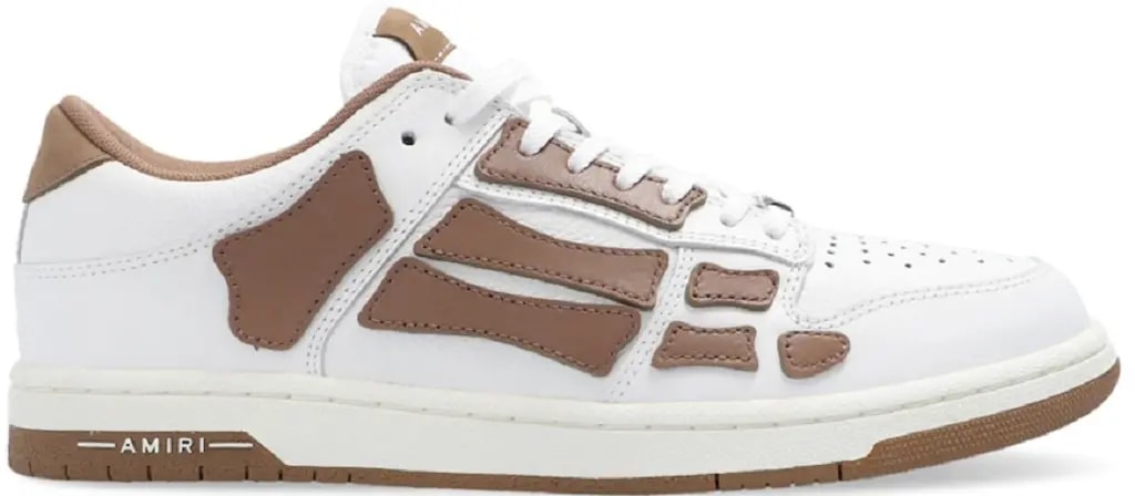 Giày Amiri Skel Top Low 'White Brown' MFS003-126 — kich-thuoc: 42 Giày Amiri Skel Top Low 'White Brown' MFS003-126 — kich-thuoc: 42