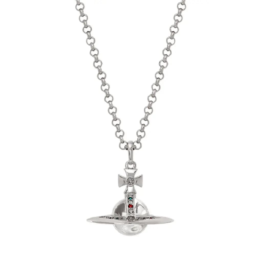Vòng Cổ Vivienne Westwood Thin 'Silver' 63020260W003W003 Vòng Cổ Vivienne Westwood Thin 'Silver' 63020260W003W003