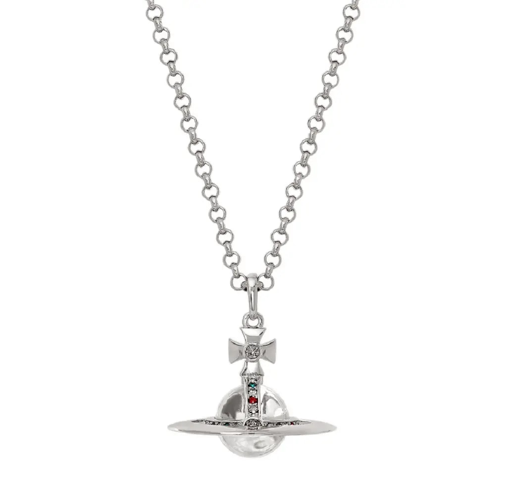 Vòng Cổ Vivienne Westwood Thin 'Silver' 63020260W003W003 Vòng Cổ Vivienne Westwood Thin 'Silver' 63020260W003W003