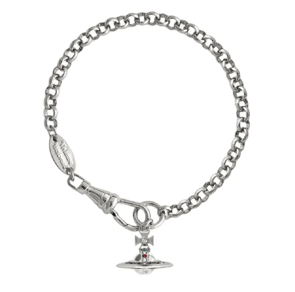 Vòng Tay Vivienne Westwood Orb 'Silver' 6102005702P019 Vòng Tay Vivienne Westwood Orb 'Silver' 6102005702P019