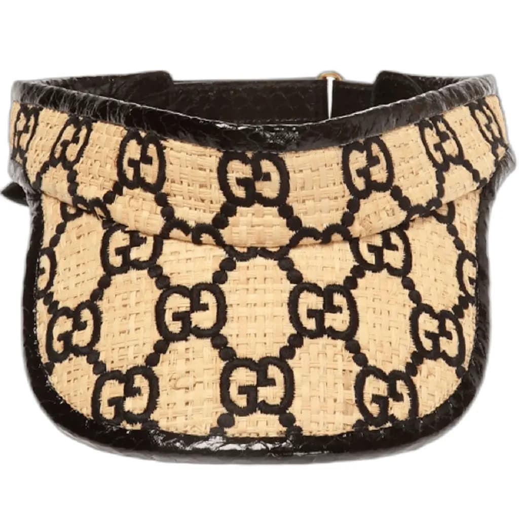 Mũ Gucci Straw Sun Hat Cap 'Beige' 577902-3HH38-9260 Mũ Gucci Straw Sun Hat Cap 'Beige' 577902-3HH38-9260