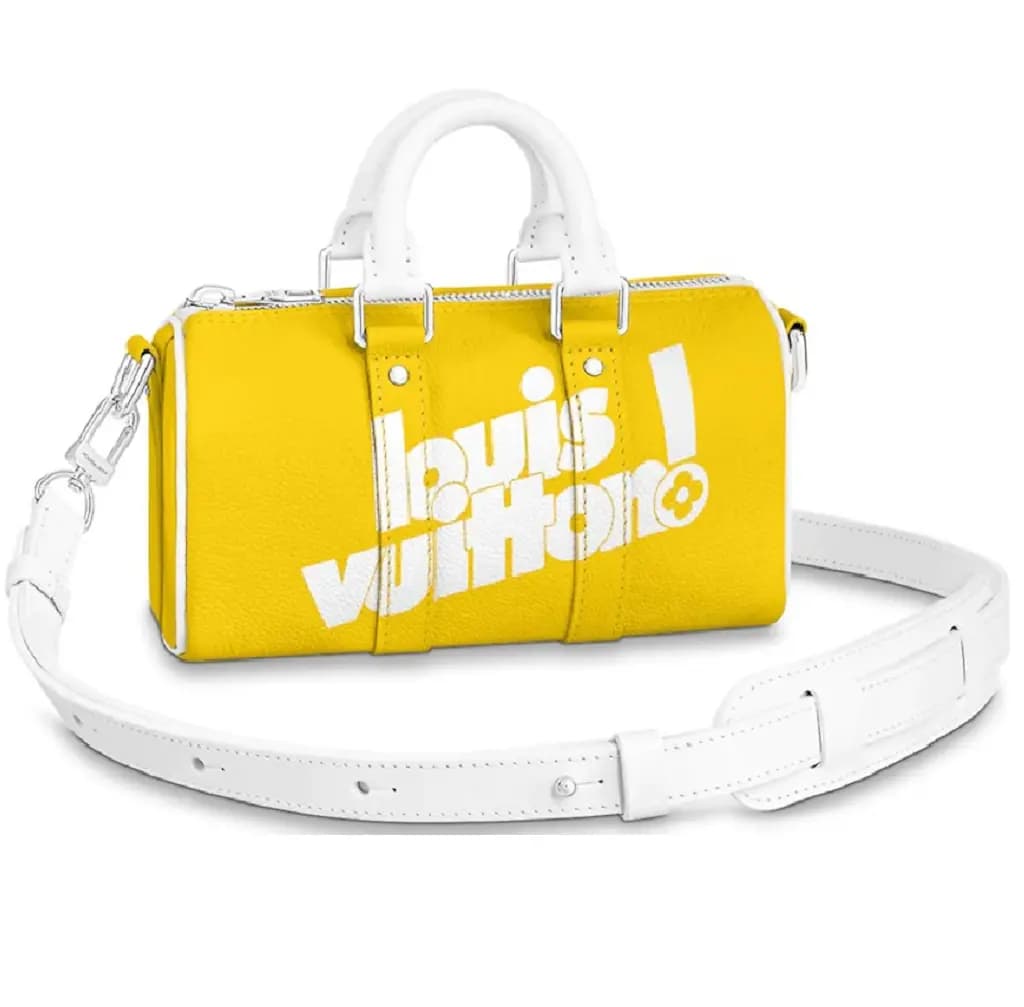 Túi Louis Vuitton Keepall XS 'Yellow Leather' M80842 Túi Louis Vuitton Keepall XS 'Yellow Leather' M80842