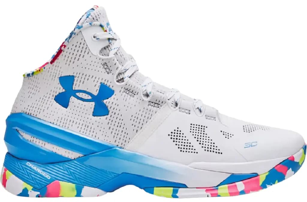 Giày Under Armour Curry 2 Retro 'Splash Party' 3026282-100 Giày Under Armour Curry 2 Retro 'Splash Party' 3026282-100