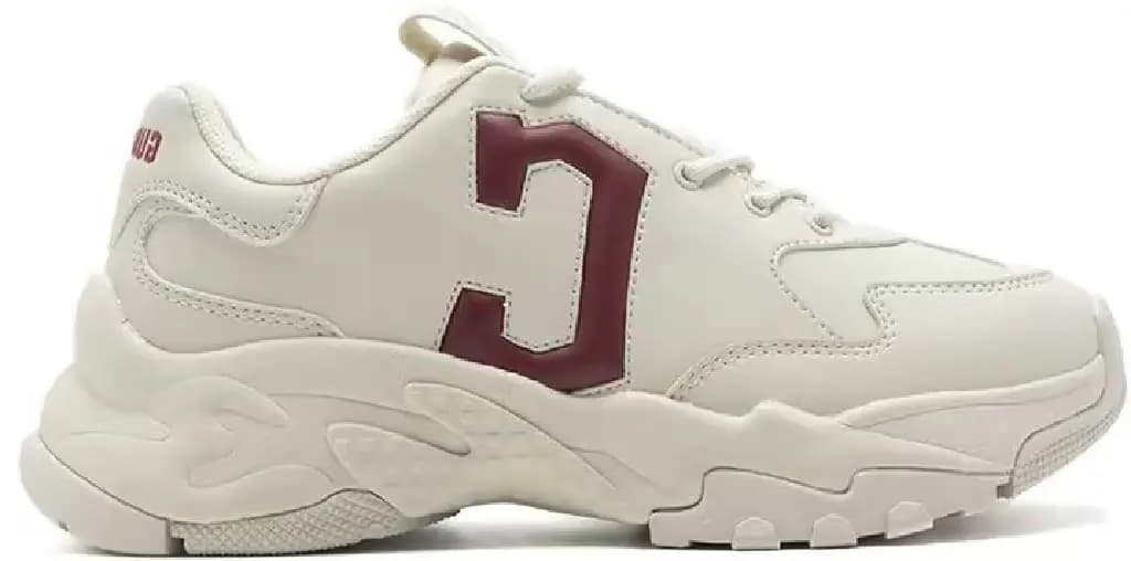 Giày MLB Big Ball Chunky 'Beige Red' 3ASHBCW3N-45WHS Giày MLB Big Ball Chunky 'Beige Red' 3ASHBCW3N-45WHS