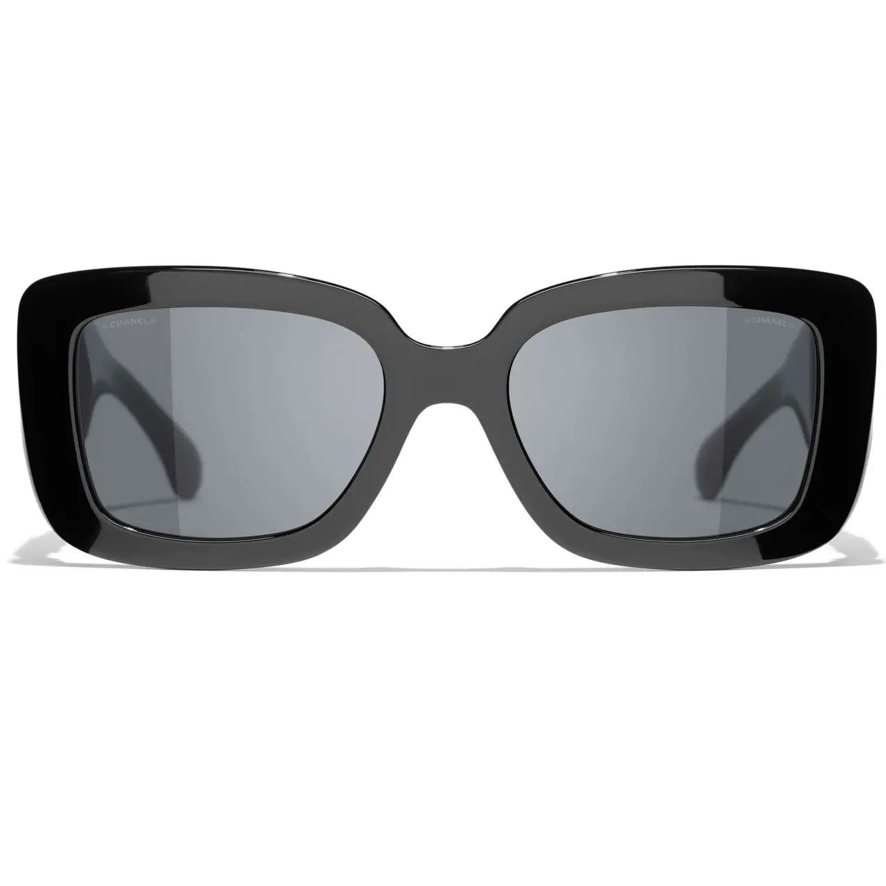 Kính Channel Rectangle Sunglasses 'Black' A71480-X02123-S2214 Kính Channel Rectangle Sunglasses 'Black' A71480-X02123-S2214