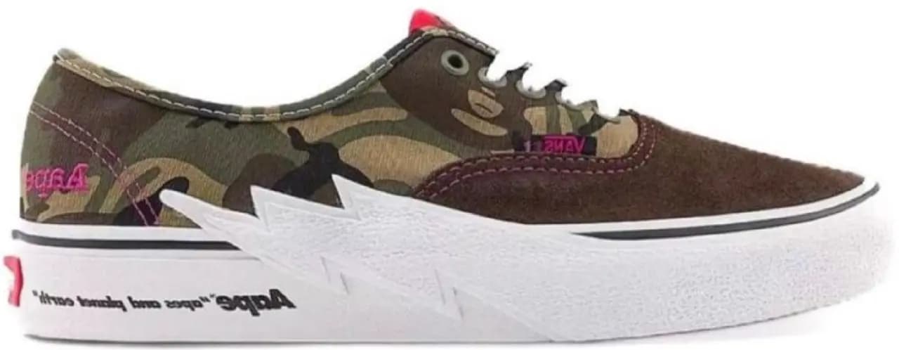 Giày Vans x AAPE Authentic Bolt 'Khaki' VN000BWCCMA1 Giày Vans x AAPE Authentic Bolt 'Khaki' VN000BWCCMA1