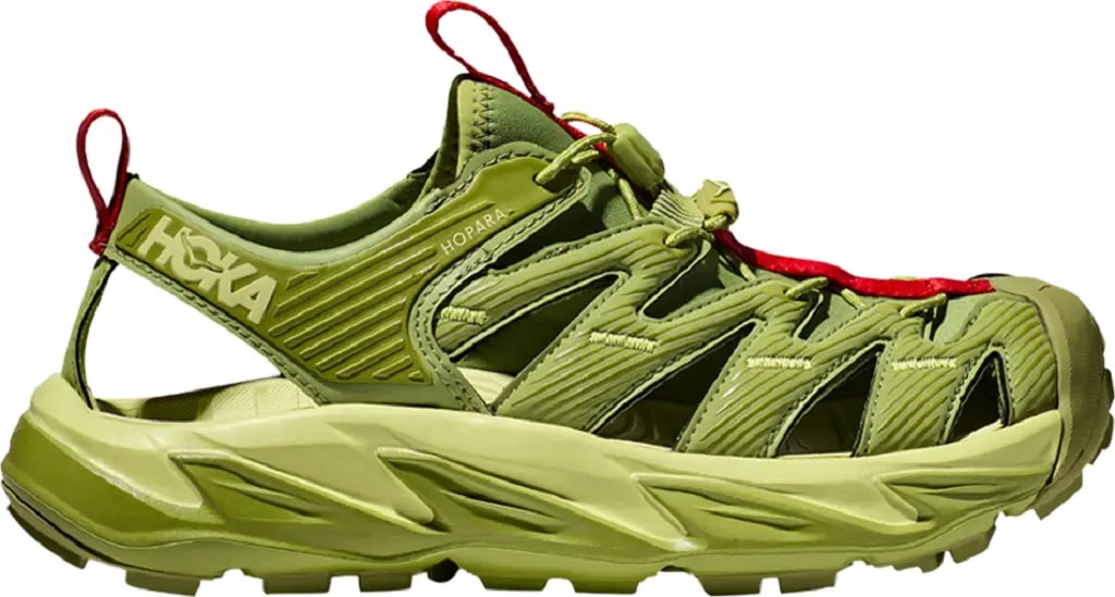 Giày Hoka One One Hopara Sandal 'Dark Citron' 1123112-DCLG — kich-thuoc: 40 Giày Hoka One One Hopara Sandal 'Dark Citron' 1123112-DCLG — kich-thuoc: 40