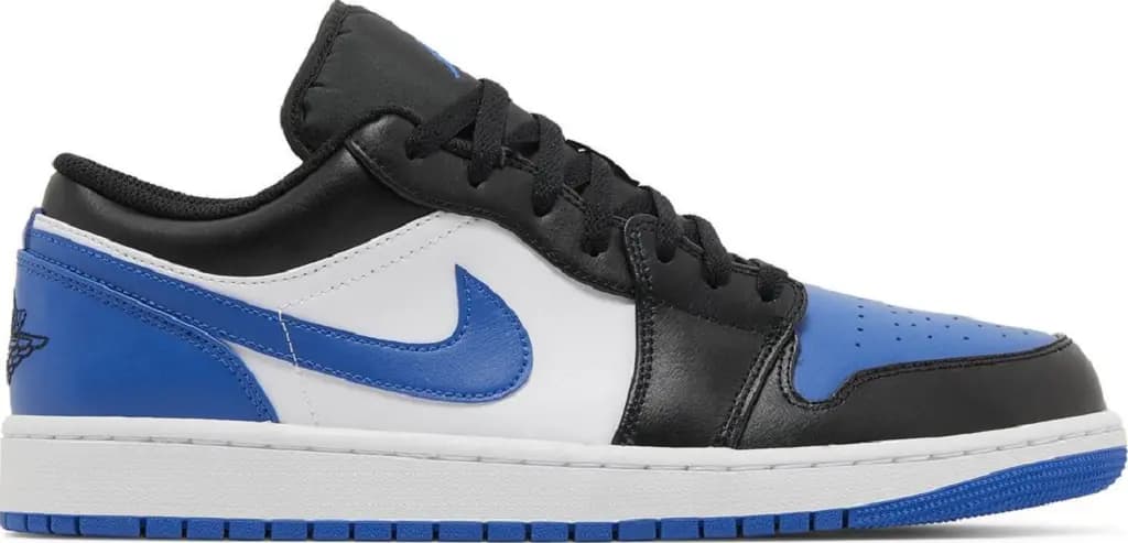 Giày Nike Air Jordan 1 Low 'Royal Toe' 553558-140 Giày Nike Air Jordan 1 Low 'Royal Toe' 553558-140