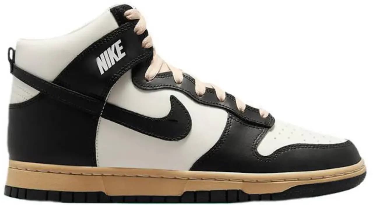 Giày Nike Dunk High Retro 'Vintage Panda' DZ4732-133 Giày Nike Dunk High Retro 'Vintage Panda' DZ4732-133