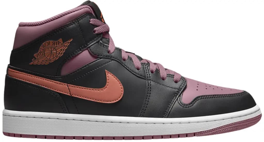 Giày Nike Air Jordan 1 Mid SE 'Black Sky J Mauve' FB9911-008 Giày Nike Air Jordan 1 Mid SE 'Black Sky J Mauve' FB9911-008