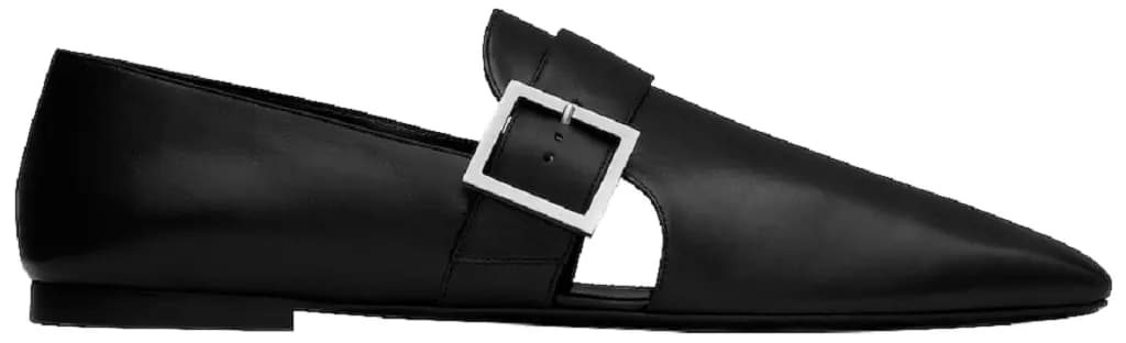 Giày Saint Laurent Tristan Slippers 'Black' 760485AACQW1000 Giày Saint Laurent Tristan Slippers 'Black' 760485AACQW1000