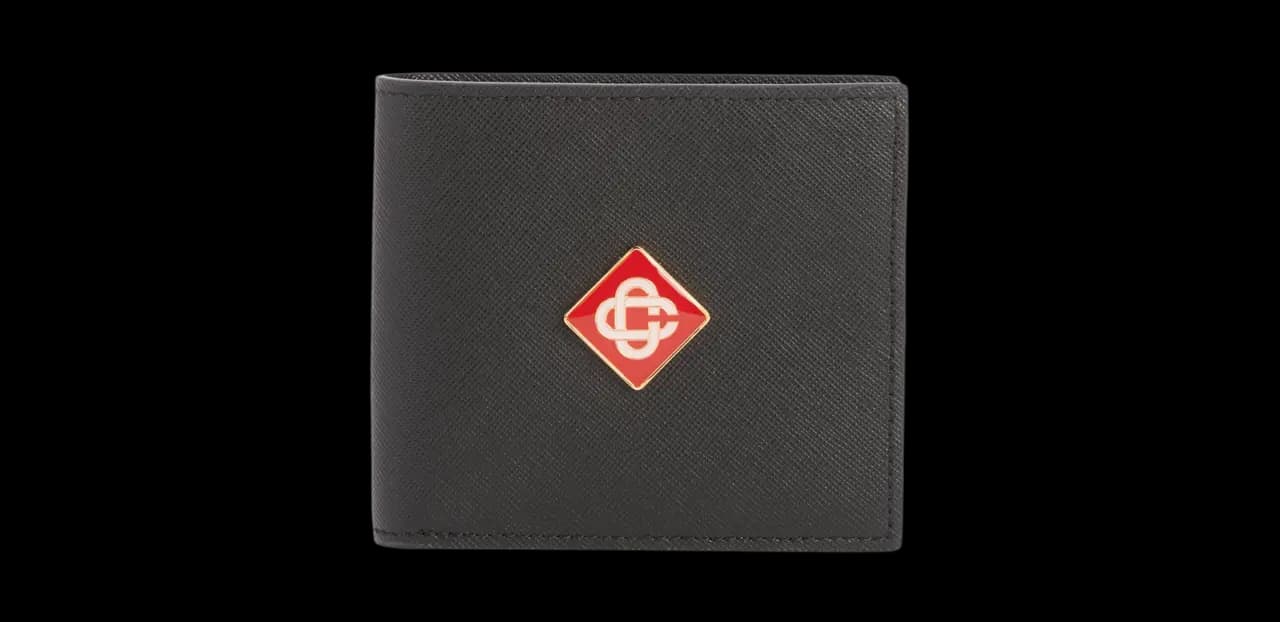 Ví Casablanca Billfold 'Black' AS23-BAG-041-01 Ví Casablanca Billfold 'Black' AS23-BAG-041-01