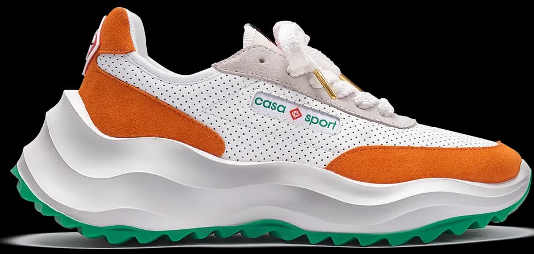 Giày Casablanca Atlantis Sneaker 'White Clay Orange' AF22-SNK-001-02 Giày Casablanca Atlantis Sneaker 'White Clay Orange' AF22-SNK-001-02