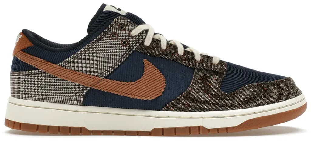 Giày Nike Dunk Low 'Tweed Midnight Navy Corduroy' FQ8746-410 Giày Nike Dunk Low 'Tweed Midnight Navy Corduroy' FQ8746-410