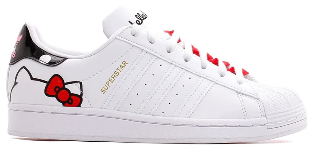 Giày Adidas Superstar x Hello Kitty 'White Multi' GW7168 Giày Adidas Superstar x Hello Kitty 'White Multi' GW7168