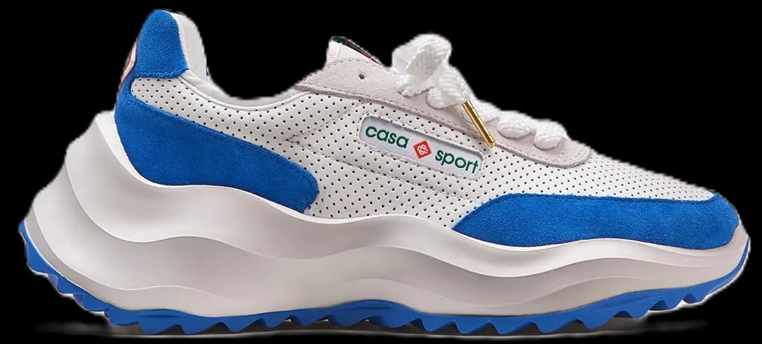Giày Casablanca Atlantis Sneaker 'White Blue' AF22-SNK-001-05 Giày Casablanca Atlantis Sneaker 'White Blue' AF22-SNK-001-05