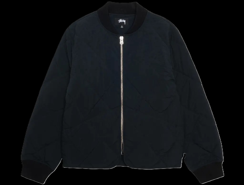 Áo Stussy 8 Ball Quilted Liner Jacket 'Black' — kich-thuoc: L Áo Stussy 8 Ball Quilted Liner Jacket 'Black' — kich-thuoc: L