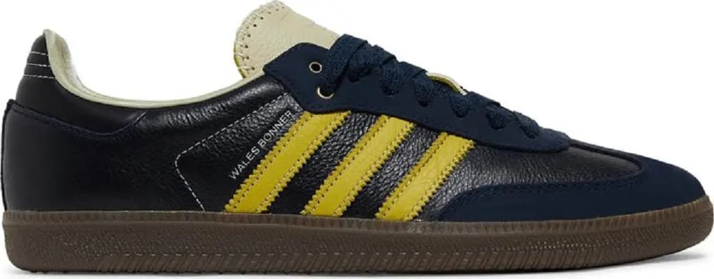 Giày Adidas Wales Bonner x Samba 'Collegiate Navy Yellow' IG6435 Giày Adidas Wales Bonner x Samba 'Collegiate Navy Yellow' IG6435