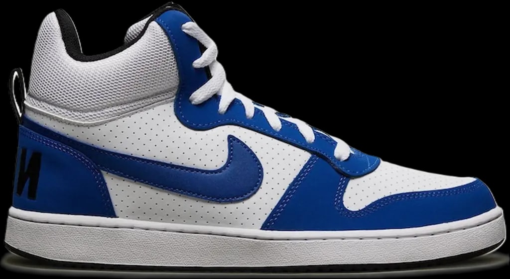 Giày Nike Court Borough Mid 'Simple Comfort White Blue' 838938‑102 — kich-thuoc: 40.5 Giày Nike Court Borough Mid 'Simple Comfort White Blue' 838938‑102 — kich-thuoc: 40.5
