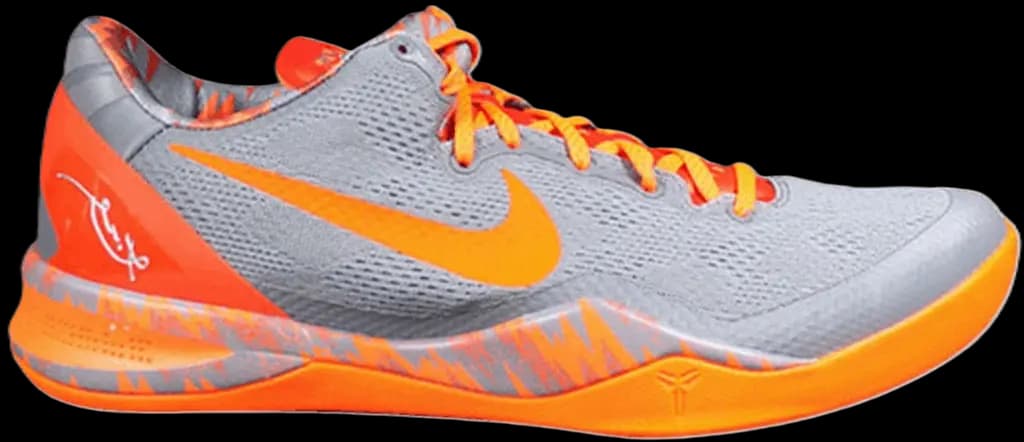 Giày Nike Kobe 8 System 'Grey Team Orange' 613959-005 Giày Nike Kobe 8 System 'Grey Team Orange' 613959-005