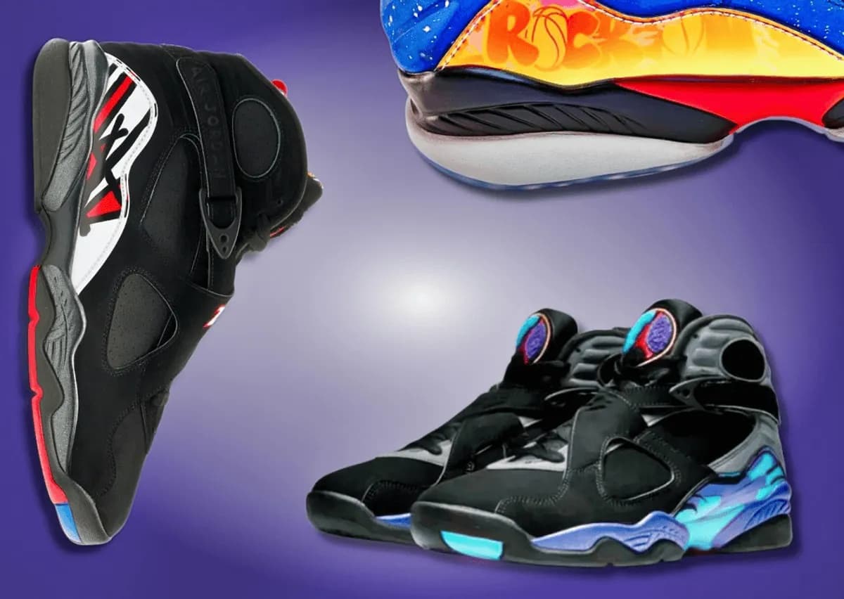 Quá trình hình thành và phát triển của Nike Air Jordan 8 Quá trình hình thành và phát triển của Nike Air Jordan 8