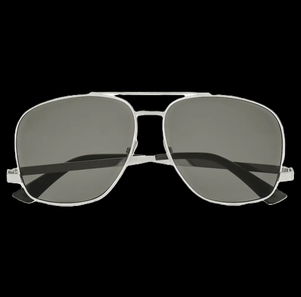 Kính Saint Laurent SL 653 Leon 'Silver Grey' 769788Y99028100 Kính Saint Laurent SL 653 Leon 'Silver Grey' 769788Y99028100