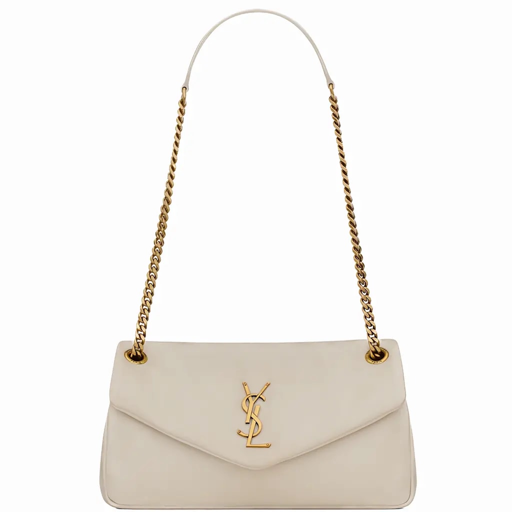 Túi Saint Laurent Calypso Lambskin 'Blanc' 734153AACQO9227 Túi Saint Laurent Calypso Lambskin 'Blanc' 734153AACQO9227
