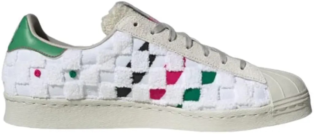 Giày Adidas Superstar 80s x Han Meilin 'White Green' ID4384 — kich-thuoc: 36 Giày Adidas Superstar 80s x Han Meilin 'White Green' ID4384 — kich-thuoc: 36