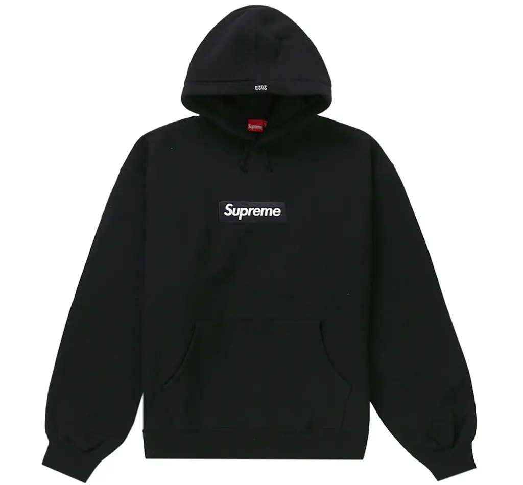 Áo Supreme Box Logo Hooded Sweatshirt 'Black' 23FW — kich-thuoc: L Áo Supreme Box Logo Hooded Sweatshirt 'Black' 23FW — kich-thuoc: L