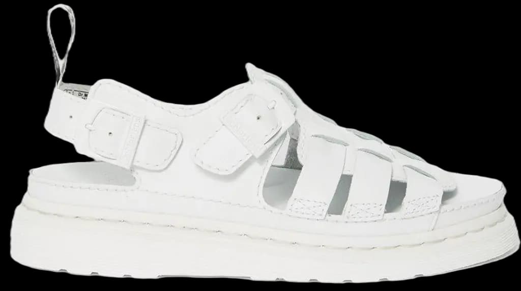Dép Dr.Martens 8092 Mono Leather Fisherman 'White' 25736100 Dép Dr.Martens 8092 Mono Leather Fisherman 'White' 25736100