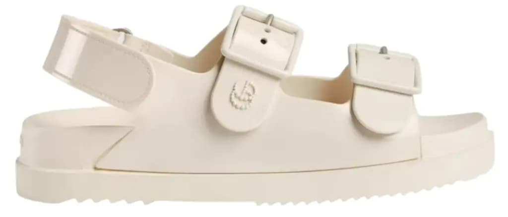 Dép Gucci Sandal With Mini Double G 'Off-White' 660243-J8700-9050 Dép Gucci Sandal With Mini Double G 'Off-White' 660243-J8700-9050