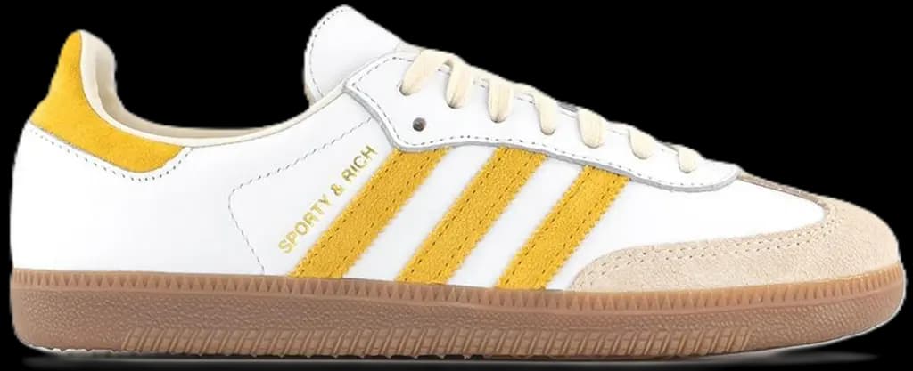Giày Adidas x Sporty & Rich Samba OG 'White Bold Gold' IF5661 Giày Adidas x Sporty & Rich Samba OG 'White Bold Gold' IF5661