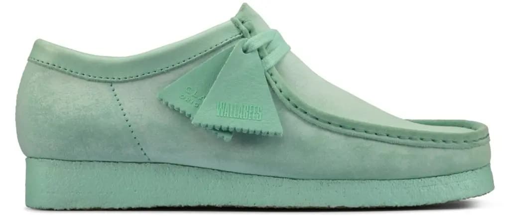 Giày Clarks Originals Wallabee 'Mint Green' 26158500 Giày Clarks Originals Wallabee 'Mint Green' 26158500