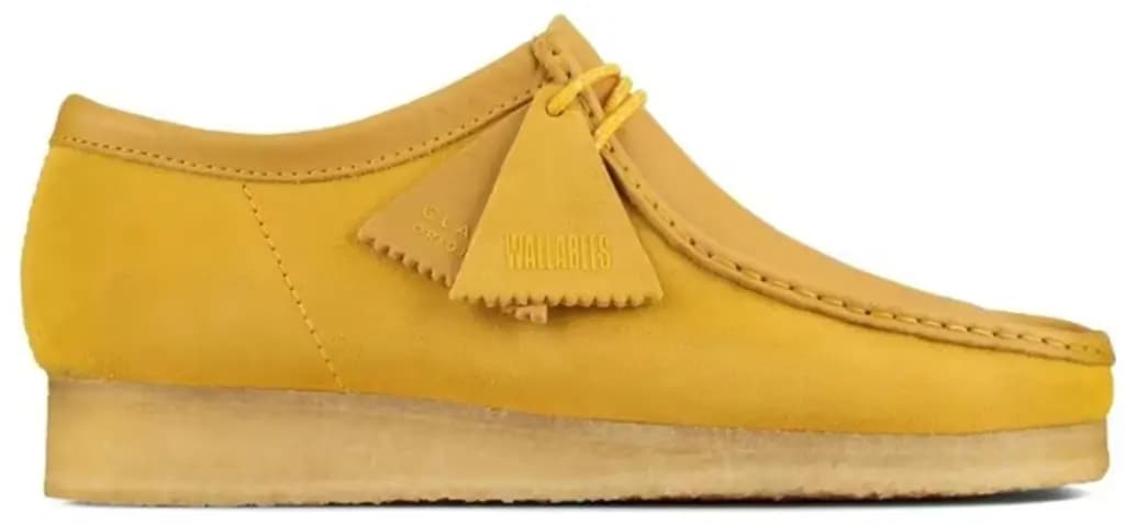 Giày Clarks Originals Wallabee 'Yellow' 26154742 Giày Clarks Originals Wallabee 'Yellow' 26154742