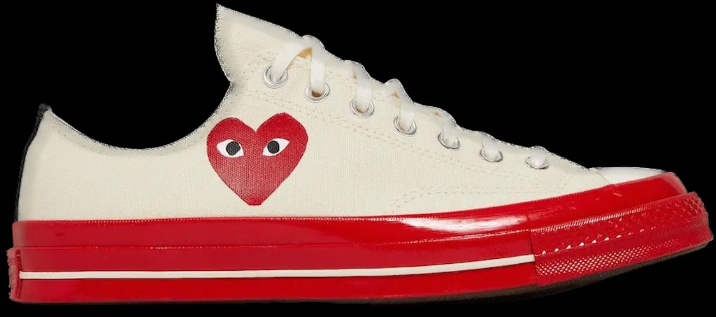 Giày Converse x CDG PLAY Chuck 70 'Red' A01796C — kich-thuoc: 41.5 Giày Converse x CDG PLAY Chuck 70 'Red' A01796C — kich-thuoc: 41.5