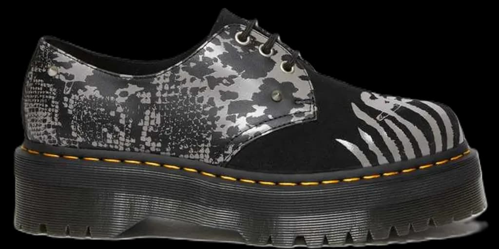 Giày Dr. Martens 1461 Animal Clash 'Black Grey' 27695001 Giày Dr. Martens 1461 Animal Clash 'Black Grey' 27695001