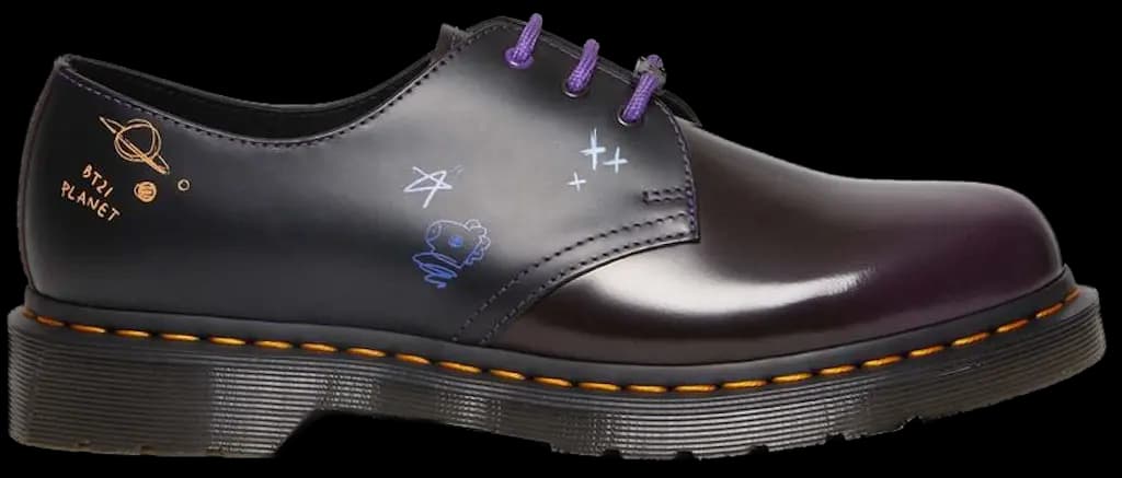 Giày Dr.Martens 1461 BT21 'Purple Black' 30893511 Giày Dr.Martens 1461 BT21 'Purple Black' 30893511